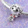 925 Sterling Silver Bead Fits European Pandora Style Jewelry Charm Armband-School Character Collection Ron