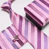 Bow Ties 2022 Nek Tie Set stroptie Hanky ​​manchetknopen heren sets geschenkdoos zakdoeken pocket vierkant toren cravat