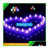 Veilleuses Colourf Led Bougie Chauffe-Plat Submersible Bougie Bb Blanc Étanche Bougies Lumières À Piles De Mariage Fête D'anniversaire Xma Dhzd8