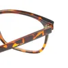 Zonnebrillen Frames Men and Women Classic rechthoekige bril TR90 Lichtgewicht Volledig rand transparant glazen frame voor voorgeschreven lenzen