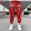 Pantaloni da uomo Rainbowtouches Cargo Pantaloni sportivi Tasca con zip da uomo Pantaloni da corsa in tessuto con motivo a bandana 221130