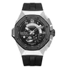 Watches Wristwatch Mechanische Watch Tourbillon Reloj Stainless Steel Luminous Gmt Horloge Power Reserve Automatische Sport Mens