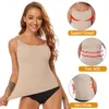 Kvinnor Shapers Women Mage Control Shapewear Smooth Body Shaping Camisole Tank Tops Slimming Underwear Seamless Compression Shaper Vest 221130