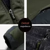 Chaquetas para hombre Chaqueta de invierno Hombres Grueso Fleece Impermeable Outwear Militar Cortavientos Ejército Parka Impermeable Abrigos Tallas grandes 8XL 9XL 221129