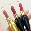 Dernière marque le rouge à lèvres populaire Ensemble de maquillage de maquillage mate mate à lèvres 1,8 g 3pcs 013m 001m 004m Tube noir couleur