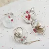 Christmas Decorations 12Pcs Ball Decor Transparent Globe Hanging Tree Decoration For Party Supplies Random Style 221130