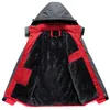 Мужские вниз Parkas Men Winter Winter Wind -Wind -Proleable High -Caffemberate Водонепроницаемая куртка 221130