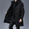 Herren down Parkas Top -Qualität Winterverdicker Markendesigner Casual Fashion Outwear Jacke Longline Windbreaker Coats Kleidung 221129