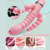 Vibrators 3 in 1 dildo konijn waterdichte USB magnetisch oplaadbare anale clit seksspeeltjes voor vrouwelijke paren winkelen 221130