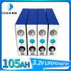 3,2V LifePO4 105AH Батарея 4/16PCS Инвертор 12 В 48 В.