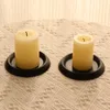 Candle Holders Iron Plate Tray Home Decor Accessories For Christmas Halloween Coffee And Dining Wholesale