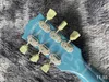 Lvybest Guitare Électrique Chinoise Style Junior Bleu Couleur Acajou Corps Et Cou 6 Cordes