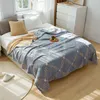 Yatak Setleri Gauzed pamuk yorgan çok renkli kral kraliçe yatak örtüleri uyku battaniyeleri klima kanepe yatak 221130