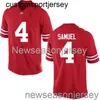 Stitched 4 Curtis Samuel Ohio State Buckeyes Red NCAA Football Jersey Custom any name number XS-5XL 6XL