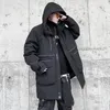 Gilets pour hommes grande taille 3Xl épais doudoune Parka manteau s hiver à capuche coton vêtements d'extérieur marque de mode vêtements 221130