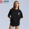 T-shirts pour hommes Rainbowtouches 2022 Marque Vintage T-shirt pour hommes High Street Tidal Current Love Patter Hommes T-shirts Hommes et femmes T-shirt original T221130