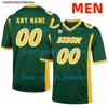 NDSU Custom Bison Football Jerseys Lance Dunn Jersey Dimitri Williams Adam Cofield Ty Brooks North Dakota State Stitched Shirt