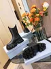 2022 Lüks Kadın Monolit Fırçalanmış Deri Botlar Martin Botlar Ladies Leathers Naylon Giden Moda Platform Kalın Alt Alt Savaş Botu