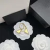 Pendientes clásicos de moda para mujer, joyería de diamantes, pendientes de oro, pendientes de lujo, pendientes, joyería de diseñador Vintage