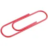 Reklam Display Equipment Super Large Paper Clips Vinyl Coated 60 Pack 4 Inch Ousored Color Jumbo Paper Clip Holder10 CM 221130