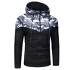 Mens Tracksuits Fashion Tracksuit Causal Camouflage Print Set Camo Jacket Pants 2PC Sportwear Hoodies Sweatshirt Suit Outfits 221130