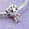 925 Sterling Silver Bead Fits European Pandora Style Jewelry Charm Bracelets-School Character Collection Ron