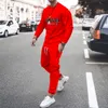 Mens Tracksuits Trapstar sweatshirt 3D Printed long sleeve Fashionable and pants sport casual 221130