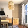 Gobeliny Nordic MacRAme Tkane gobelin Absaż Boho Hanging Lampa pokrywa sufit Light Light do domowej sypialni żyrandole dekoracyjne