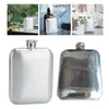 Hip Flasks Stainless Steel Flask Pot Wine Bottle Portable Drinkware For Camping Backpacking