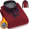 Herentruien 7xl 8xl Hoge kwaliteit plus fluwelen dik merk Gebreide kleding Maat Fleece Warm nep