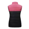 Gilets pour hommes élégant gilet thermique chaud sûr hommes femmes bloc de couleur USB veste chauffante vêtements thermiques USB gilet chauffant résistant au froid 221130