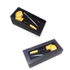 Colorful Aluminium Alloy Bakelite Removable Pipes Dry Herb Tobacco Filter Bowl Handpipes Smoking Tube Innovative Cigarette Holder DHL