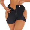 Shapers Womens Lanfei Butt Levador Shaper Panties Mulheres enganchar a cintura média Push Up Shapewear Treinador Hip Body 221130