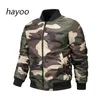 Herenjassen verdubbelden camouflage luchtmacht MA1 Piloot Jacket Mens Baseball overalls groot formaat trench jas 221129