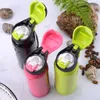 Vattenflaskor BPAFREE 500 ml Isolerade vakuumflaskor Sportcykel Termaler Straw Cup Portable Rope Thermos Bottle Coffee Mug Travel 221130