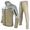 Masculino de pilotos personalizados Men Stand Collar Patchwork Zipper Cardigan Pants Duas peças Conjuntos de mola de outono da moda casual massaceiro 221130