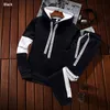 Men's Tracksuits Two Piece Sets Man Hooded Sweatshirts Pullover Autumn Winter Jogging Suit Hoodies Clothing 221129