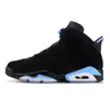 أعلى جودة مع Jumpman 6 OG 6S Mens Basketball Shoes UNC DMP Black Infrared Carmine Designer Cat Hare Men Sports Sneakers