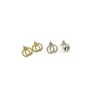 Pendientes de botón de moda para mujer Diseñadores de pendientes de plata pequeños para joyería para hombre Letra de lujo G Studs Aros de oro Adornos Collares con caja