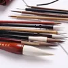 Schilderen Levering Chinese kalligrafie Brushes Pennen Kanji Sumi -borstel voor het schrijven van schilderen 711 Set 221130