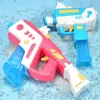 Gun Toys Cute Electric Water Children Summer Beach Games Blaster High Pressure Pistol Kids Colorful Boys Toy 221129