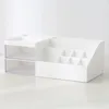 Caixas de armazenamento Gaveta Crescedor Organizar mesa de plástico Top Divery Lipstick Box