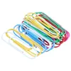 Reklam Display Equipment Super Large Paper Clips Vinyl Coated 60 Pack 4 Inch Ousored Color Jumbo Paper Clip Holder10 CM 221130