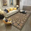 Carpets Fashion Modern Vintage Retro Brown European Medallion Floral Foot/DoorMat Living Room Bedroom Parlor Area Rug Decorative Carpet