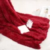 Coperte 80x120 cm morbido copridivano letto soffice coperta ding decorazioni natalizie trapunta domestica 221130
