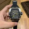 horloges polshorloge ontwerper luxe heren mechanisch horloge richa milles technologie kalender gepersonaliseerde hollowed full-automatische getijden tape