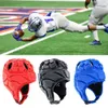 Protective Gear Kids Adult Rugby Soccer Goalkeeper Helmet Thick EVA Goalie Head Protector Cap 221130