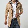 Men's Jackets Autumn Winter Man Coats Plus Size Loose Cozy Thicken Vintage Cool Simple Allmatch Fashion Casual Jackets for Male Trench 221130
