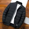 Mens Vests Bomber Jacket Trendy tjock ribbning Bottenrock vinter män kallsäkra fickor baseball för daglig slitage 221130