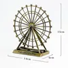 Dekompressionsspielzeug, europäisches Retro-drehbares Riesenrad, Metallhandwerksmodell, moderne Heimdekoration, Esstisch, Arbeitszimmer, Ornamente, Decorao Para Casa 221129